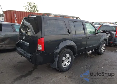 2007 Nissan Pathfinder S z USA, uszkodzony, nr VIN 5N1AR18U67C611355